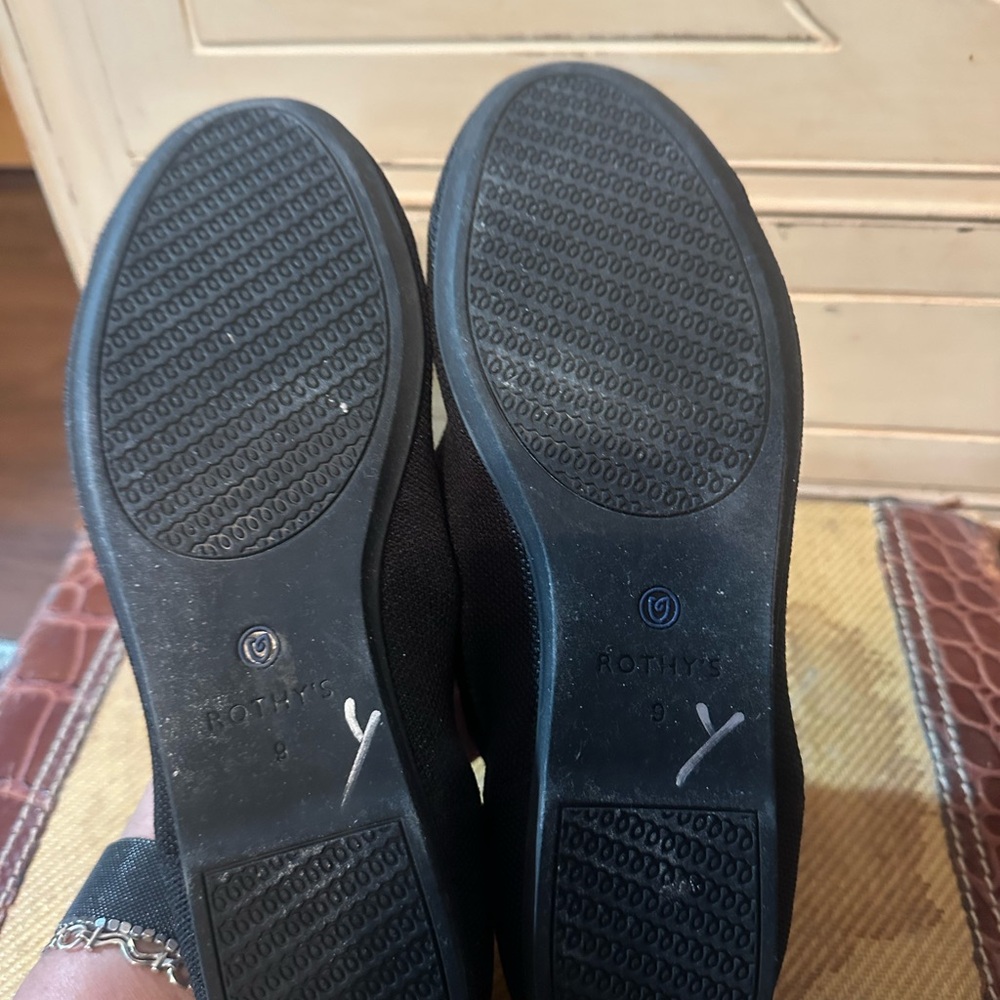 Rothy's Black and Blue Women's Flats - Picture 5 of 6